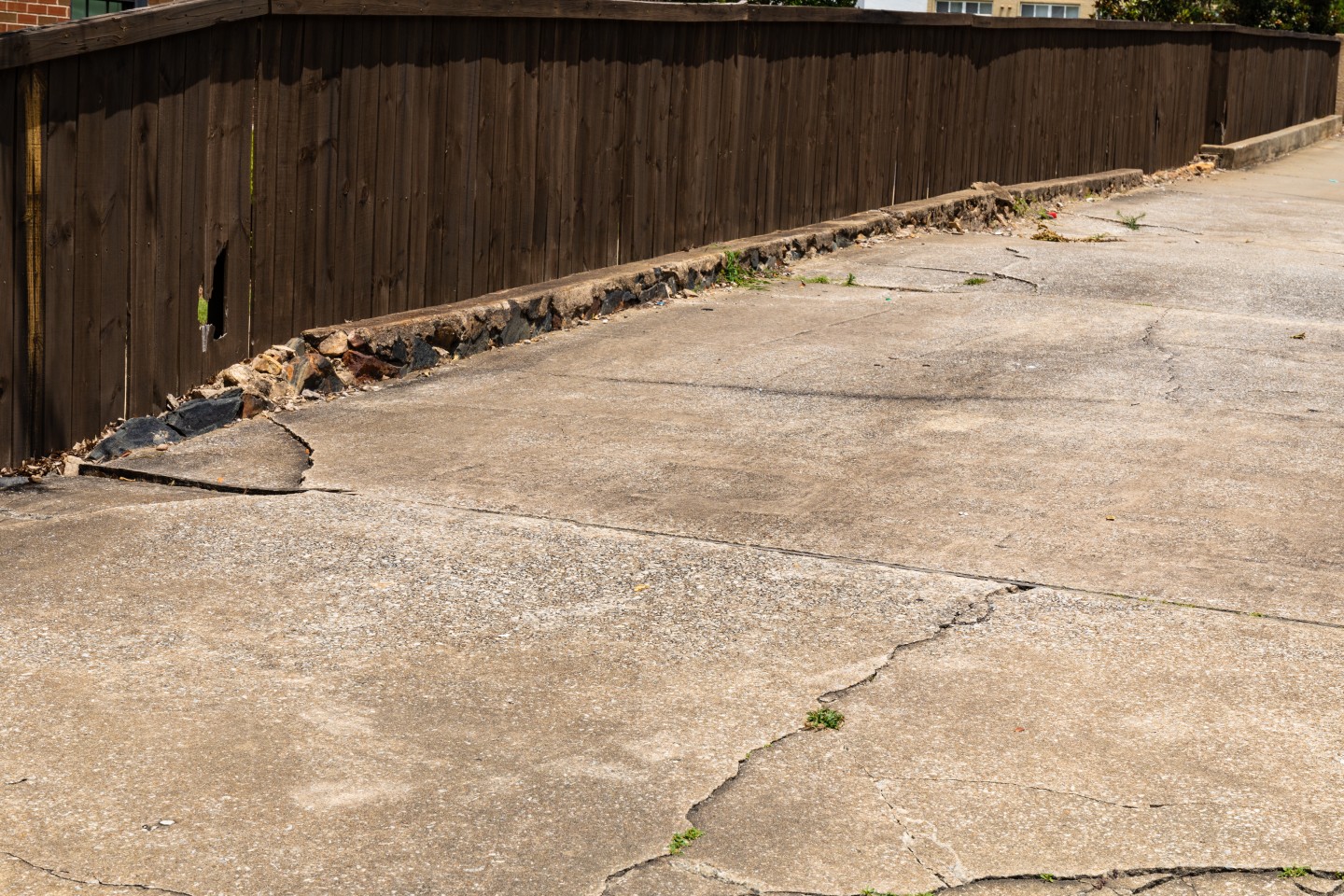 concrete driveway repair college station